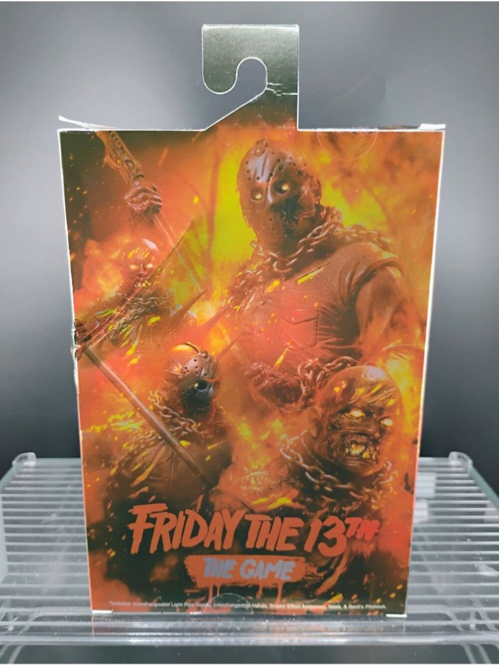 Ultimate Savini Jason Action Figure Friday The 13th Game Glow Eyes